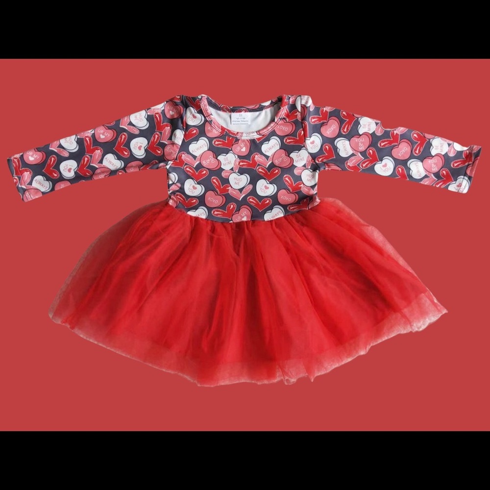 Baby Tulle Valentine’s Day Dress